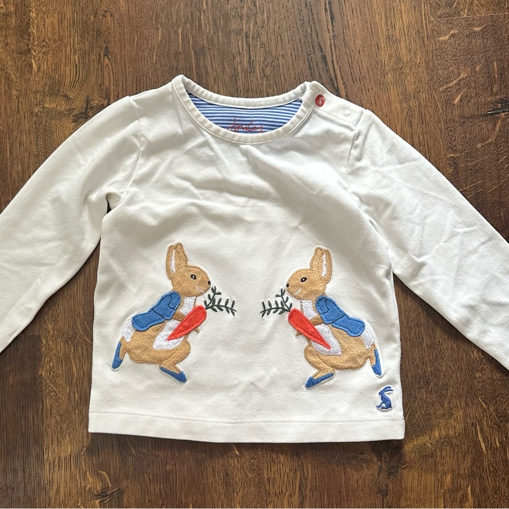 Joules Easter Shirt Long sleeve 12-18m